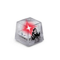 Clear MiniGlow Ice Cube w/ Red LED